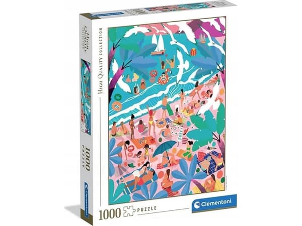 Clementoni Puzzle HQ Sunday at the Beach 1000 elementów (39891)