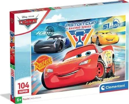 Clementoni Super Cars palapeli 104 palaa (25047)