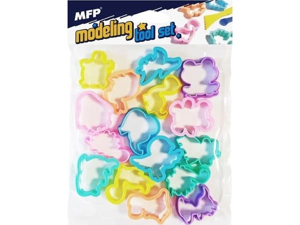 MFP paper animal plastic punching molds 16 pcs 5301171