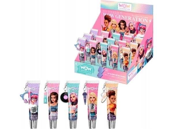 Kids Euroswan Lip Gloss med WOW-tag 00012 Kids Euroswan p20, mixpris per 1 st