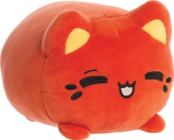 Symag Tasty Peach - Plyschmaskot 18 cm Thai Tea Meowchi