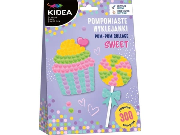 Derform ZEST KREAT WYKLEJ POMPON SWEET AKC KIDEA PUD