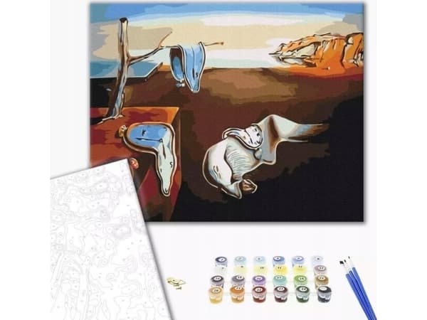 Ditt hobbymaleri etter tall BRUSHME, 40x50 cm, permanent minne, 1 stk.