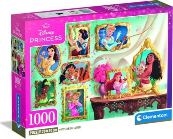CLE-palapeli 1000 Compact Disney Princess 37046