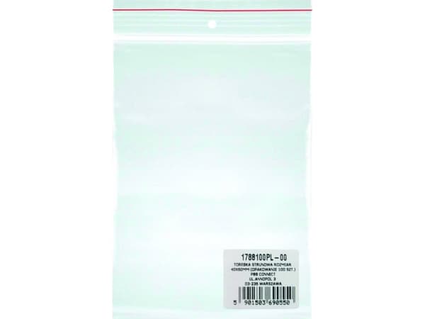 Office Products OFFICE PRODUCTS string bag, LDPE, 450x500mm, 100pcs, transparent