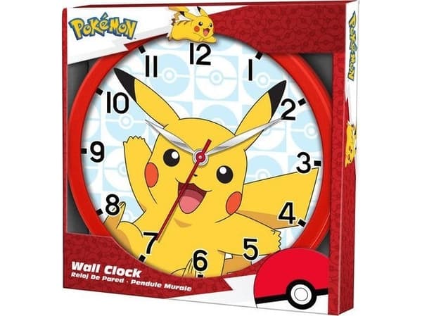 Wall clock 25cm Pokemon POK3159 Kids Euroswan