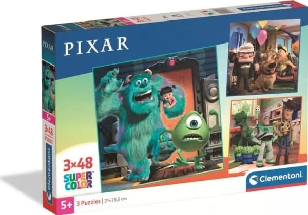 CLE puslespill 3x48 Super Pixar 25065