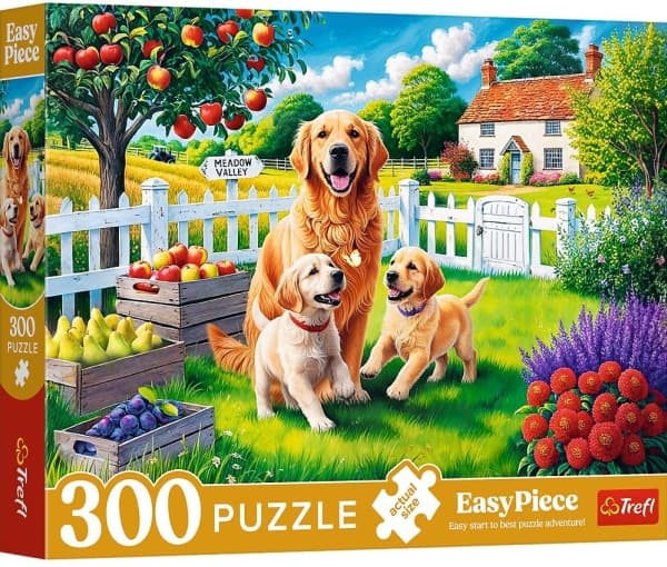 PUZZLE 300 Senior EasyPiece Dogs in the Countryside 23101