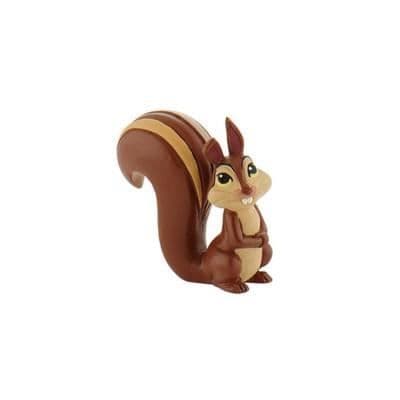 Disney Princess Sofia Figurine - Kiki the Squirrel - BULLYLAND - 4 cm - Brun och Beige