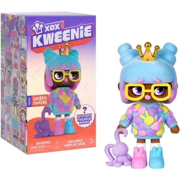 Överraskningsdocka - XOX KWEENIE - Quirky-serien - 13 cm - 13 modeller att samla - Slumptal modell