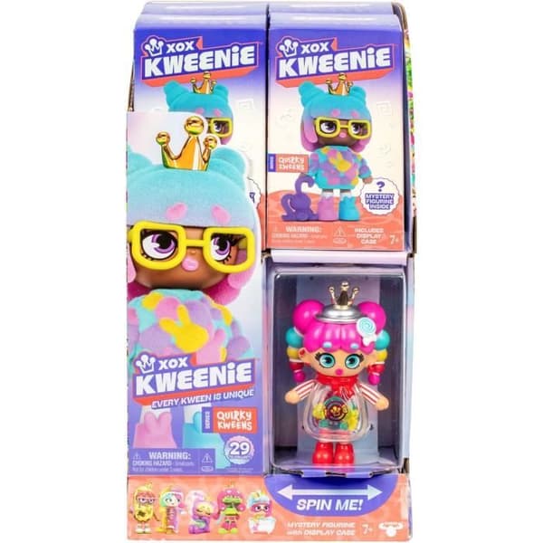 Överraskningsdocka - XOX KWEENIE - Quirky-serien - 13 cm - 13 modeller att samla - Slumptal modell