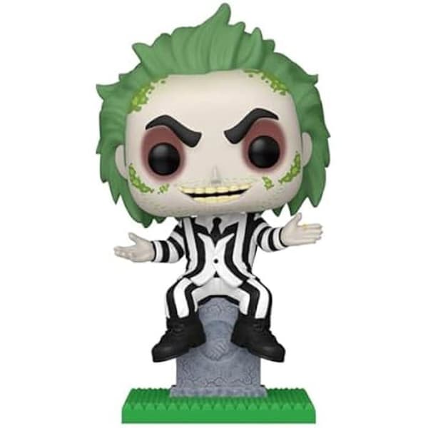 Figur - Funko Pop! - Beetlejuice - 9,5 cm - Kvalitetsvinyl - Gravsten