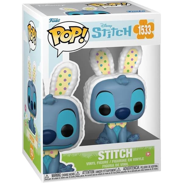 Figurine miniaturess - Funko - POP Disney LILO &amp; STITCH N° 1533 - Stitch (Påsk)