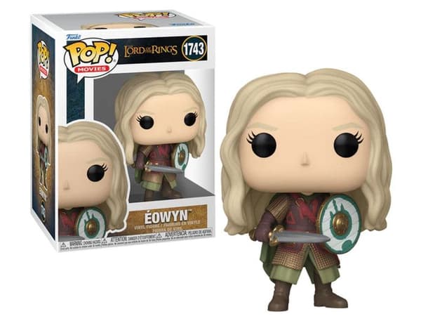 Figurine Funko Pop! Filmer: LOTR - Strid Eowyn med Chase