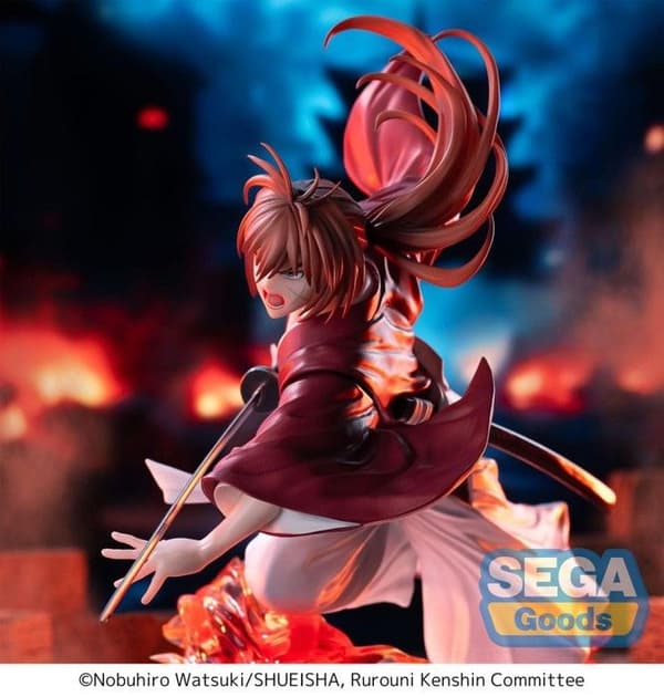 Figurine Rurouni Kenshin - Kenshin Himura Luminasta 15cm