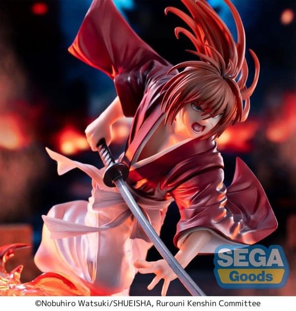 Figurine Rurouni Kenshin - Kenshin Himura Luminasta 15cm