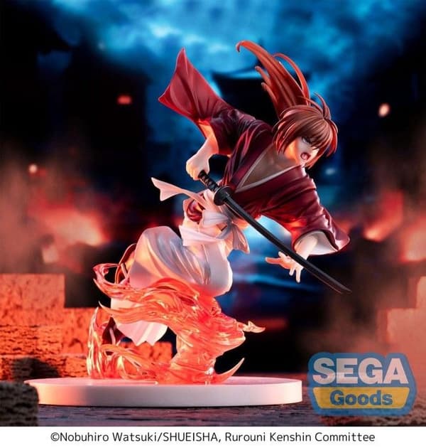 Figurine Rurouni Kenshin - Kenshin Himura Luminasta 15cm