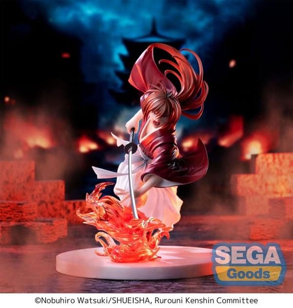 Figurine Rurouni Kenshin - Kenshin Himura Luminasta 15cm