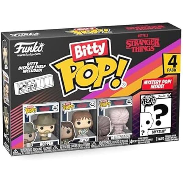 Mini-Figurine - Funko - Bitty Pop! SZN1 - 2,2 cm - Stranger Things - Överraskning Mystär