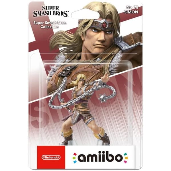 Amiibo Figur - Simon nr 78 • Super Smash Bros. Collection