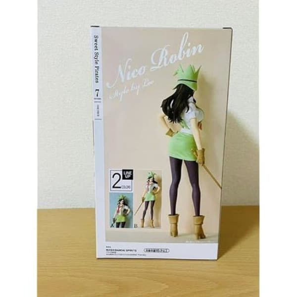 Staty - BANPRESTO - Nico Robin Version B - Flerfärgad - Rosa - One Piece