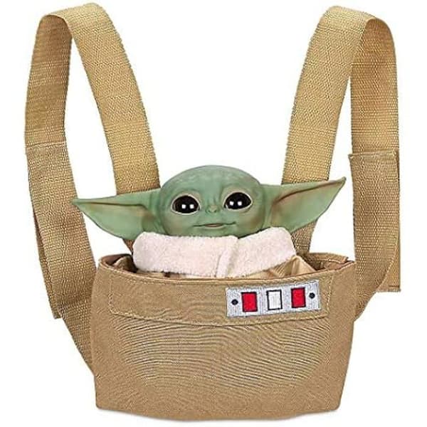 Figur - HASBRO - Baby Yoda - Animatronisk - 25 ljud och rörelser - Väska ingår