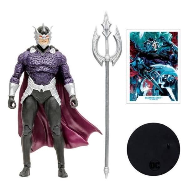 DC Multiverse Ocean Master statyett (Gold Label) 18 cm