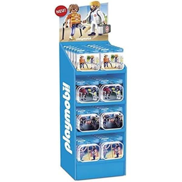 Presentationsställ - PLAYMOBIL - Duopack 4 modeller - Flerfärgad - 64 delar - Inomhus