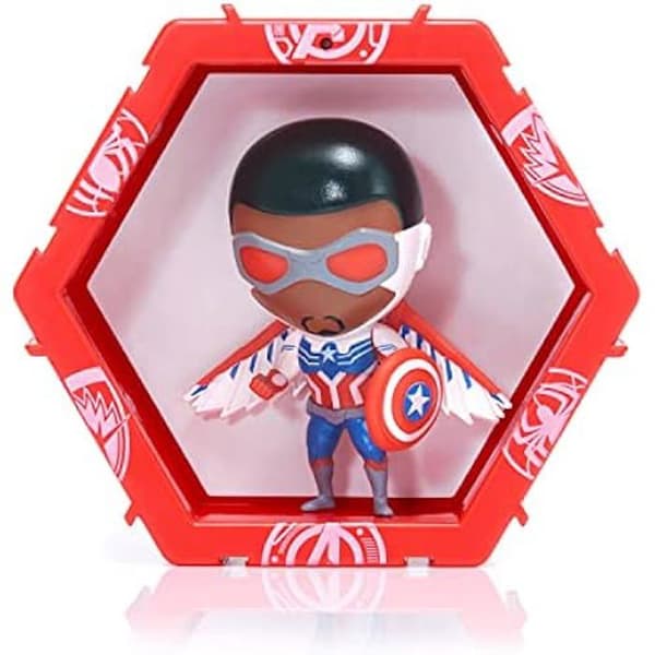 Sam Wilson - Samlarfigur - WOW! PODS - Luminös med wobbly huvud - Anslutbar - Marvel Avengers
