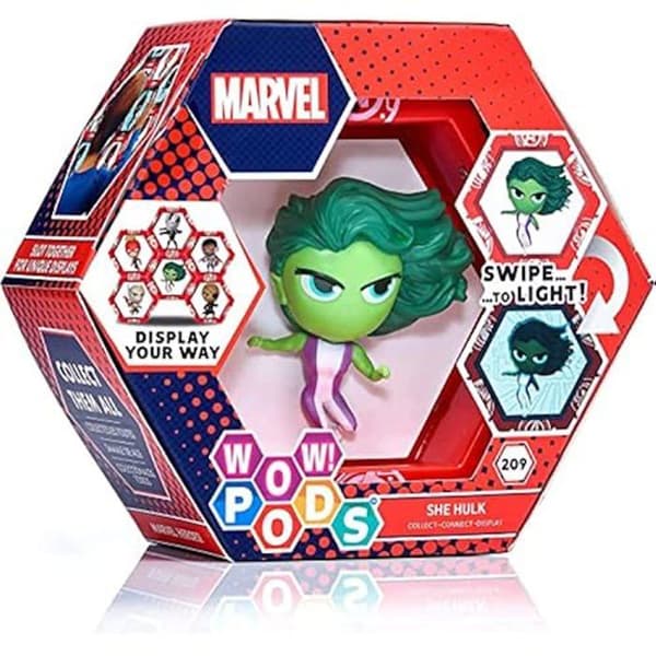 Figur - Marvel - She Hulk - Luminös - Anslutbar - 10,2 cm
