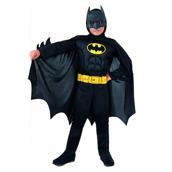 Batman Utklädning Deluxe 3-4 år - Martinex