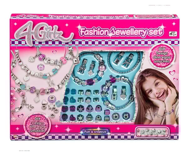 4-Girlz Armband med charms
