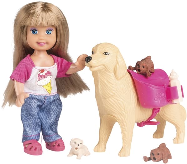 Sally Docka med Hund