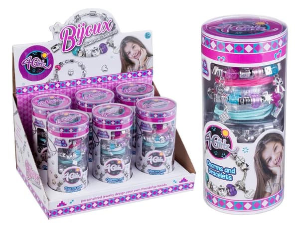 4-Girlz Armband med Charms