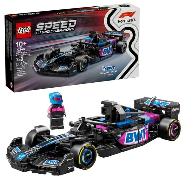 Lego Speed 77248 BWT Alpine F1® Team A524 racerbil