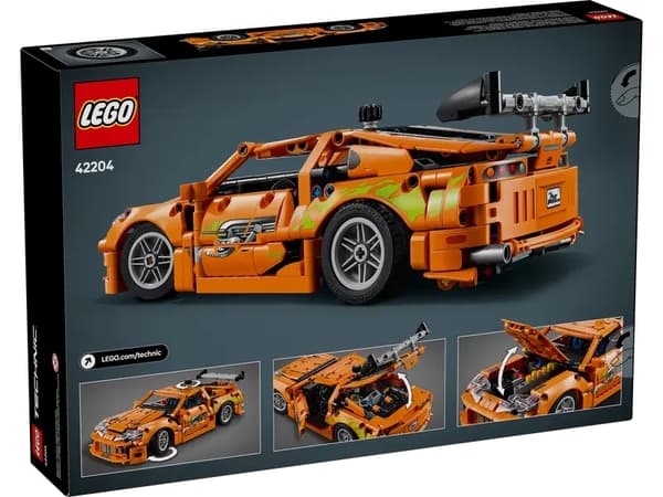 Lego Technic 42204 Fast and Furious Toyota Supra MK4