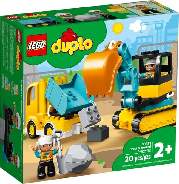 Lego Duplo 10931 Lastbil och Grävmaskin