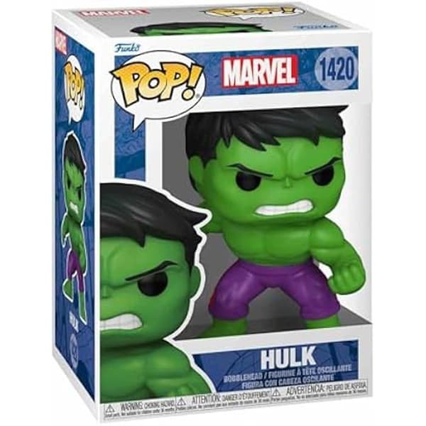Vinylfigur - FUNKO - Hulk - 9,5 cm - Flerfärgad - Marvel Comics - Idealisk present