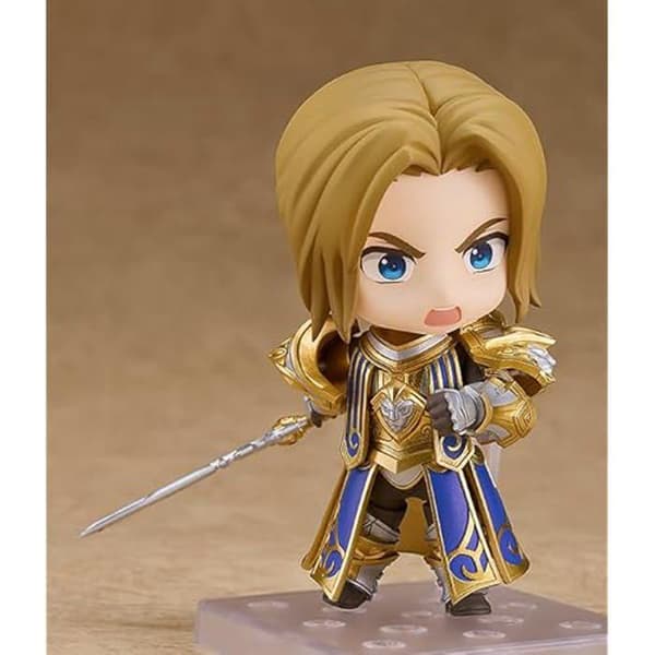 Figurin - GOOD SMILE COMPANY - Anduin Wrynn - Nendoroid 10 cm - Flerfärgad - Blandat
