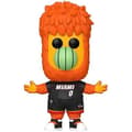 Miniatyrbild 2 av 2: Funko Pop! NBA - Miami - Burnie The Fireball - 9,5 cm - Kvalitetsvinyl - Perfekt present