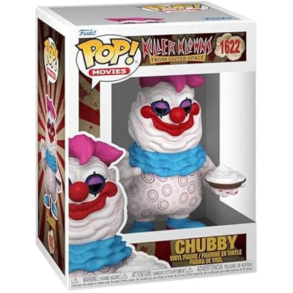 Figur - Funko - Chubby - Killer Klowns från yttre rymden - Högkvalitativ vinyl - 9,5 cm