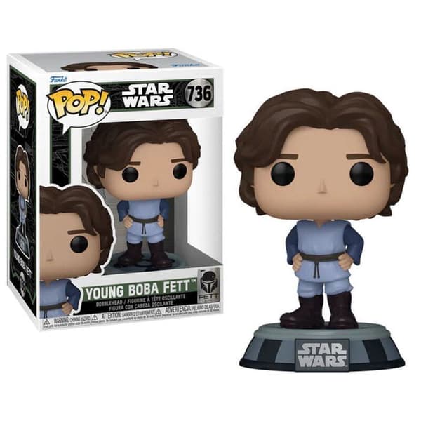 Figur - Funko - Boba Fett - Vinyl - 9,5 cm - Star Wars present
