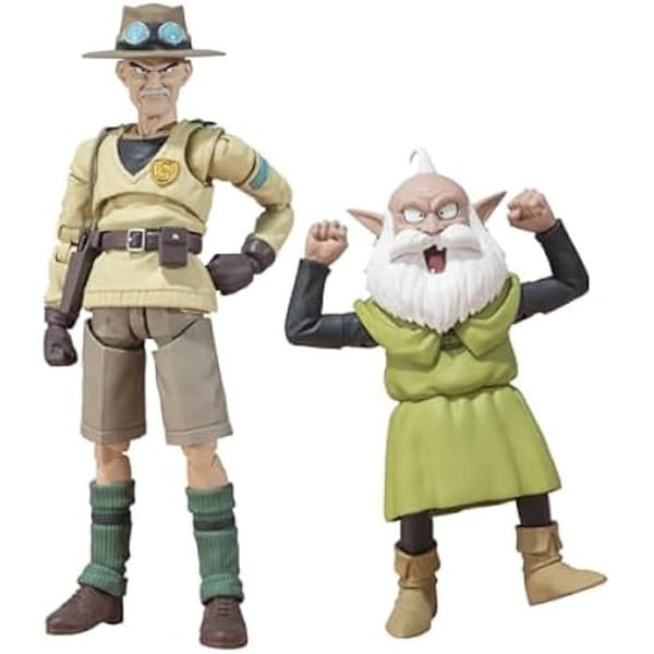 Actionfigur - TAMASHII NATIONS - S.H.Figuarts - Rao &amp; Tjuv - 2 figurer - Från 6 år