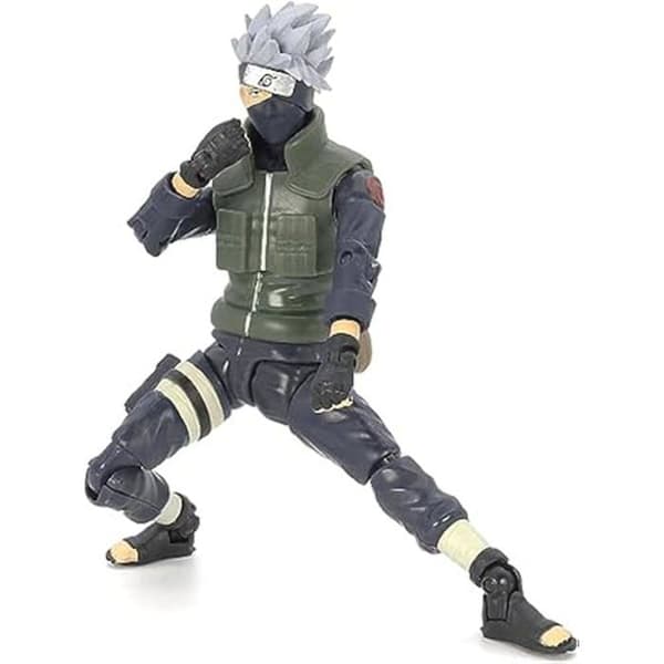 Figur - BANDAI - Kakashi Hatake - 12,7 cm - 27 artikulationspunkter - Naruto-licens