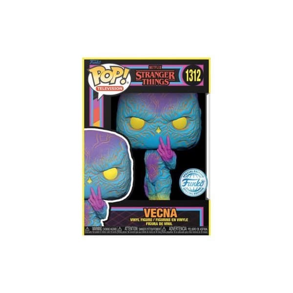 Figur - FUNKO - POP Television N° 1312 - Vecna - 9 cm - Mixad - Barn