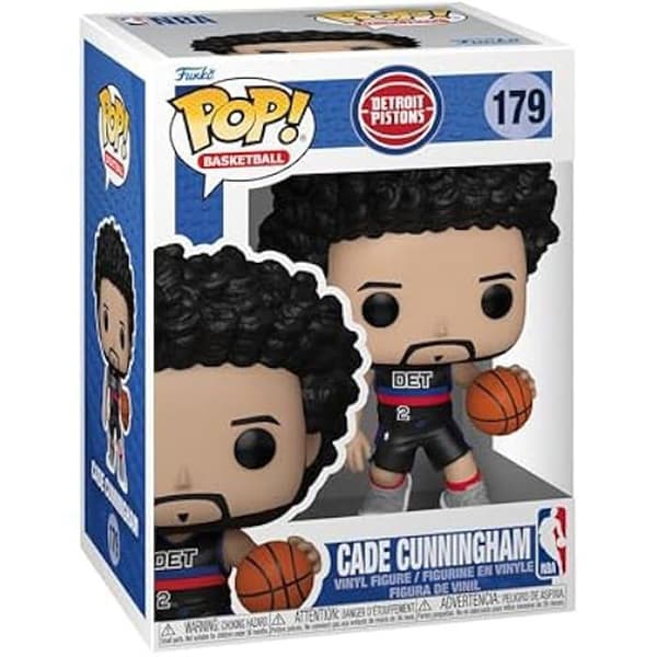 Figurine - Funko Pop! - Cade Cunningham - NBA - Vinyl - 9,5 cm - Ideal Gåva