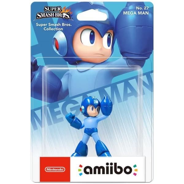 Amiibo Figur - Mega Man N°27 • Super Smash Bros. Collection