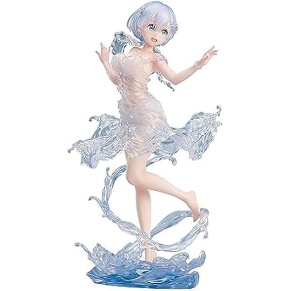 Figur - GOOD SMILE COMPANY - Rem (Aqua Dress Ver.) - PVC - Skala 1:7 - 23,1 cm