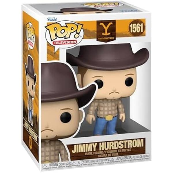 Figurine Funko Pop! - Funko - Yellowstone - Jimmy Hurdstorm - Högkvalitetsvinyl - Perfekt present