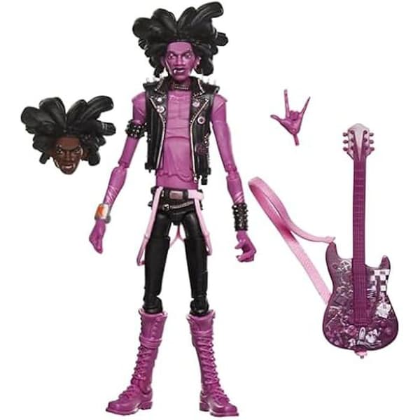 Samlarfigur - MARVEL - Spider-Punk - 15 cm - Inkluderade Tillbehör - Rörlig